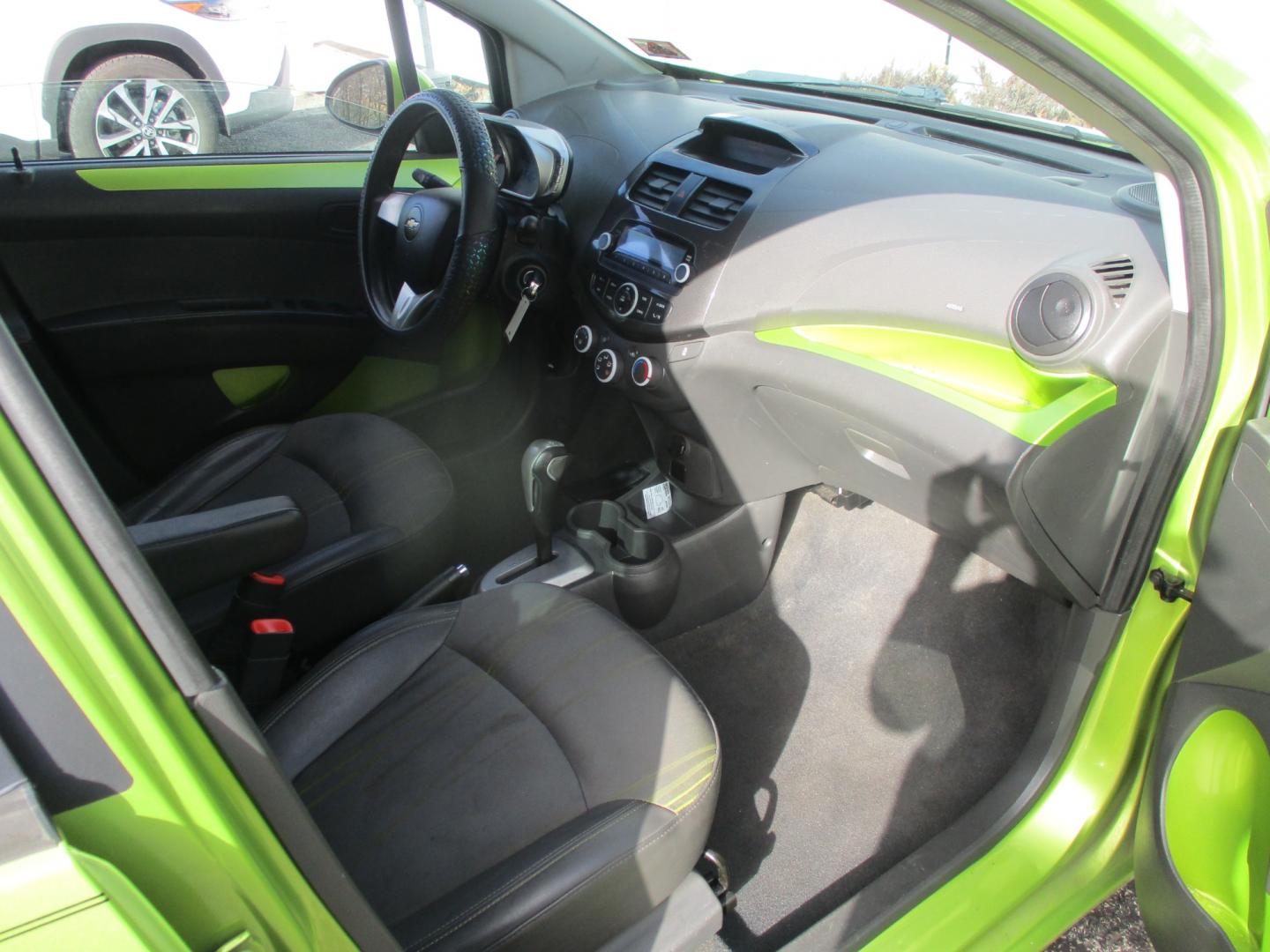 2013 GREEN Chevrolet Spark LS Auto (KL8CB6S9XDC) with an 1.2L L4 16V DOHC engine, 4-Speed Automatic transmission, located at 540a Delsea Drive, Sewell, NJ, 08080, (856) 589-6888, 39.752560, -75.111206 - Photo#27